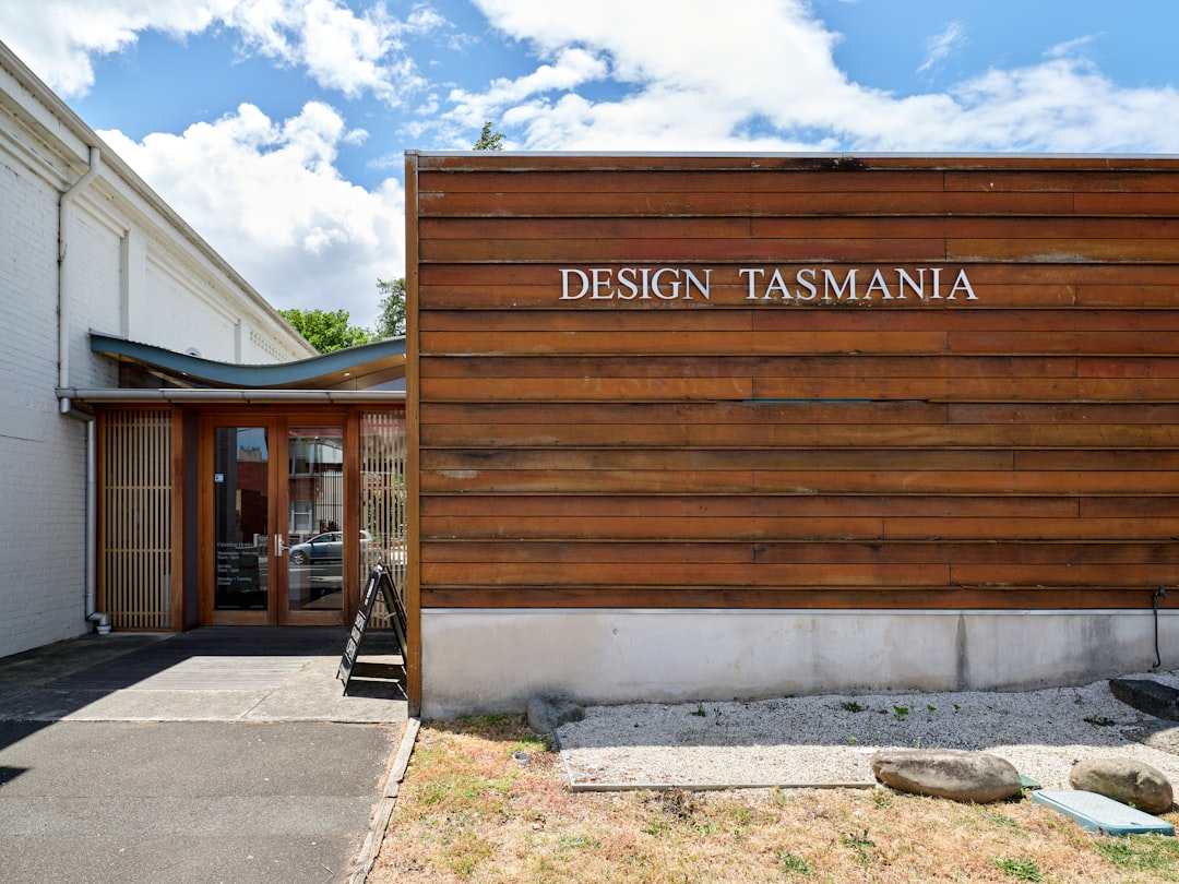 Sustainable design studio entrance